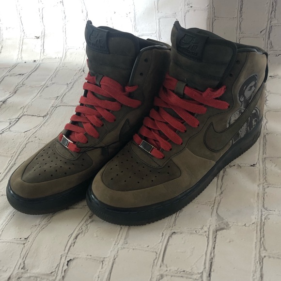Nike Other - [Nike] Rare Air Force 1 Supreme 07’ high Rasheed W